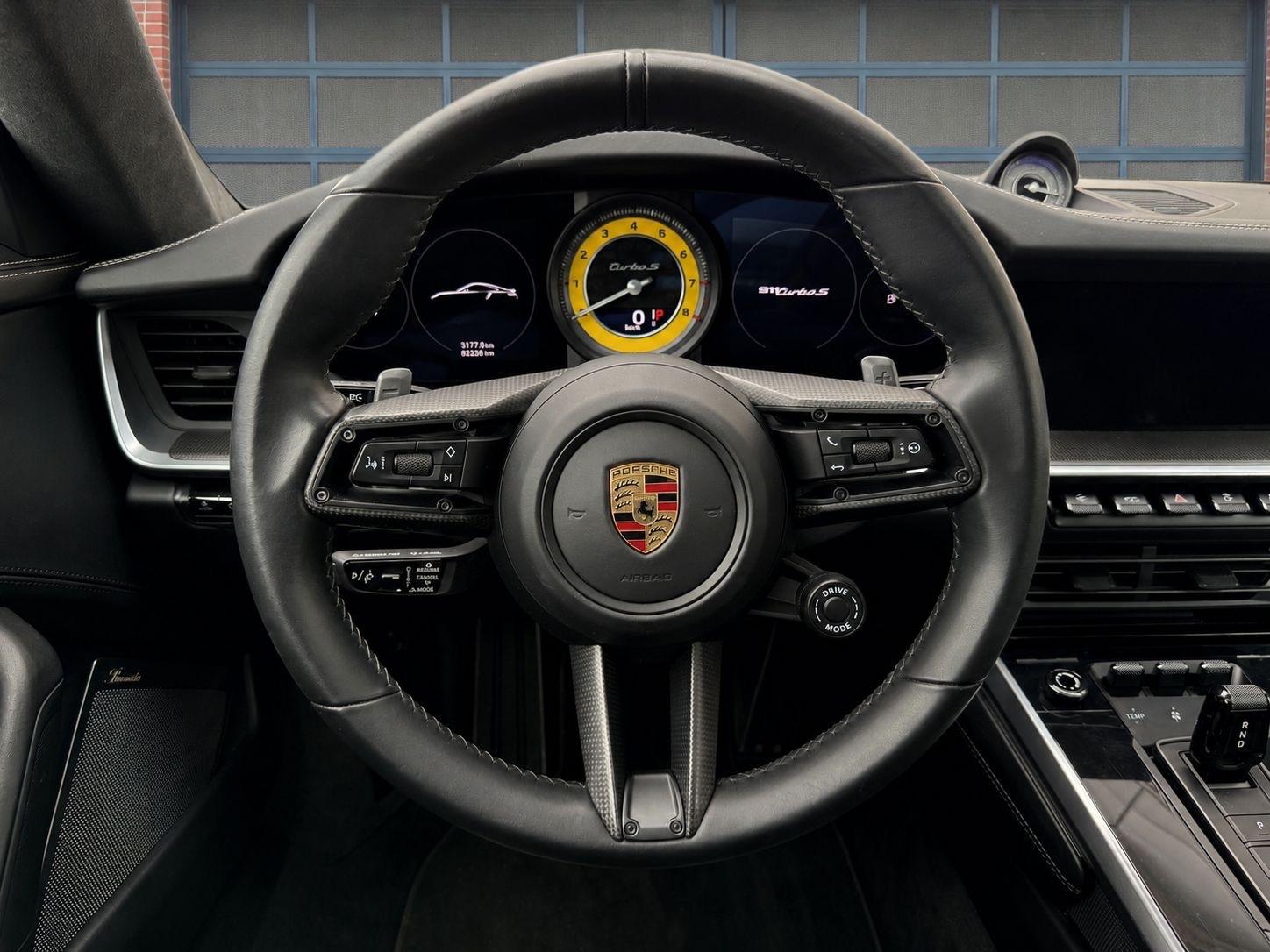 Porsche 992 Turbo S Approved Burmester Lift Carbon Pano