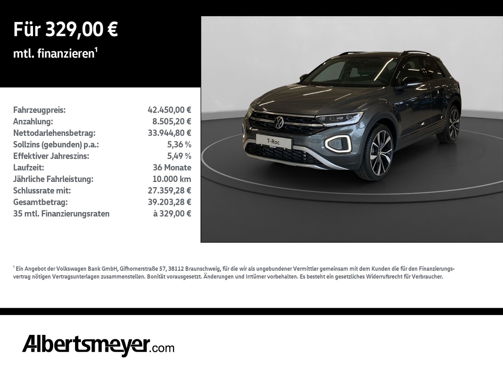 Volkswagen T-Roc 2.0 TDI Style +DSG+AHK+NAVI+KLIMA+KAMERA++