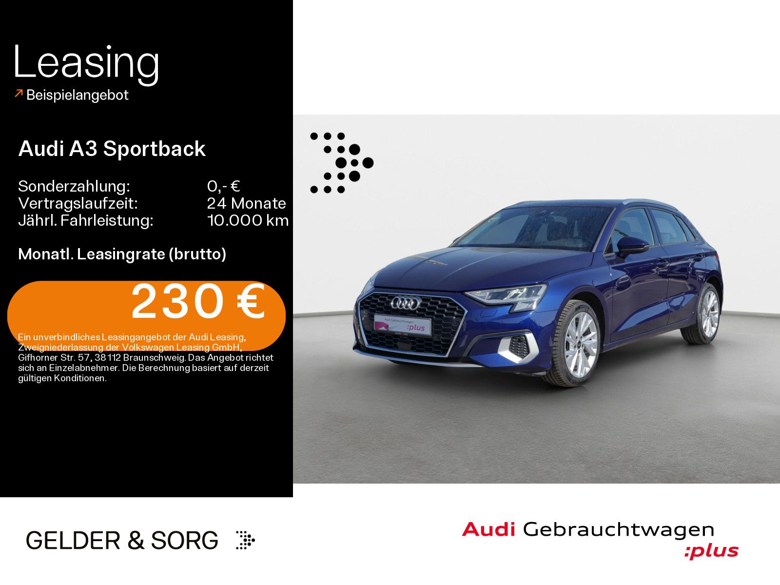 Audi A3 Sportback advanced 35 TDI LED*RFK*Virtual