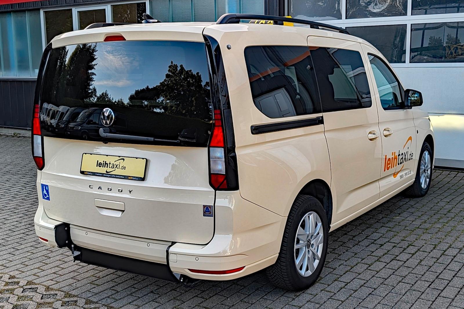 Volkswagen Caddy Maxi AMF-Rollstuhl Taxi TSE DSG LED 7-S.