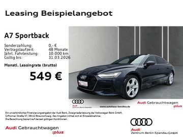 Audi Leasingangebot: Audi A7 Sportback 45 TDI qu. S tronic *PANO*HuD*AHK*