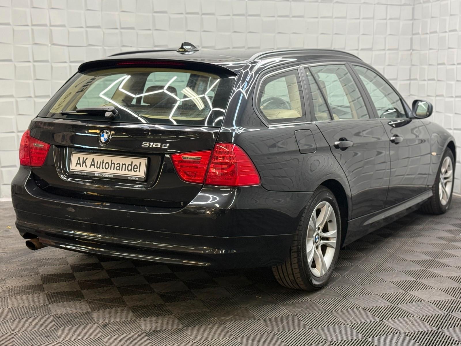 BMW 318 2011 — engine 1.995 cm³, 143 HP (105kW)