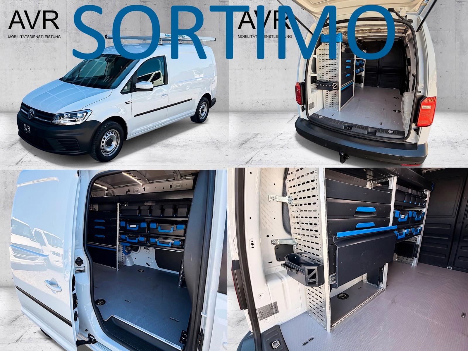 Volkswagen Caddy Cargo Maxi 2.0TDI*Sortimo*Werkstatt*Regal