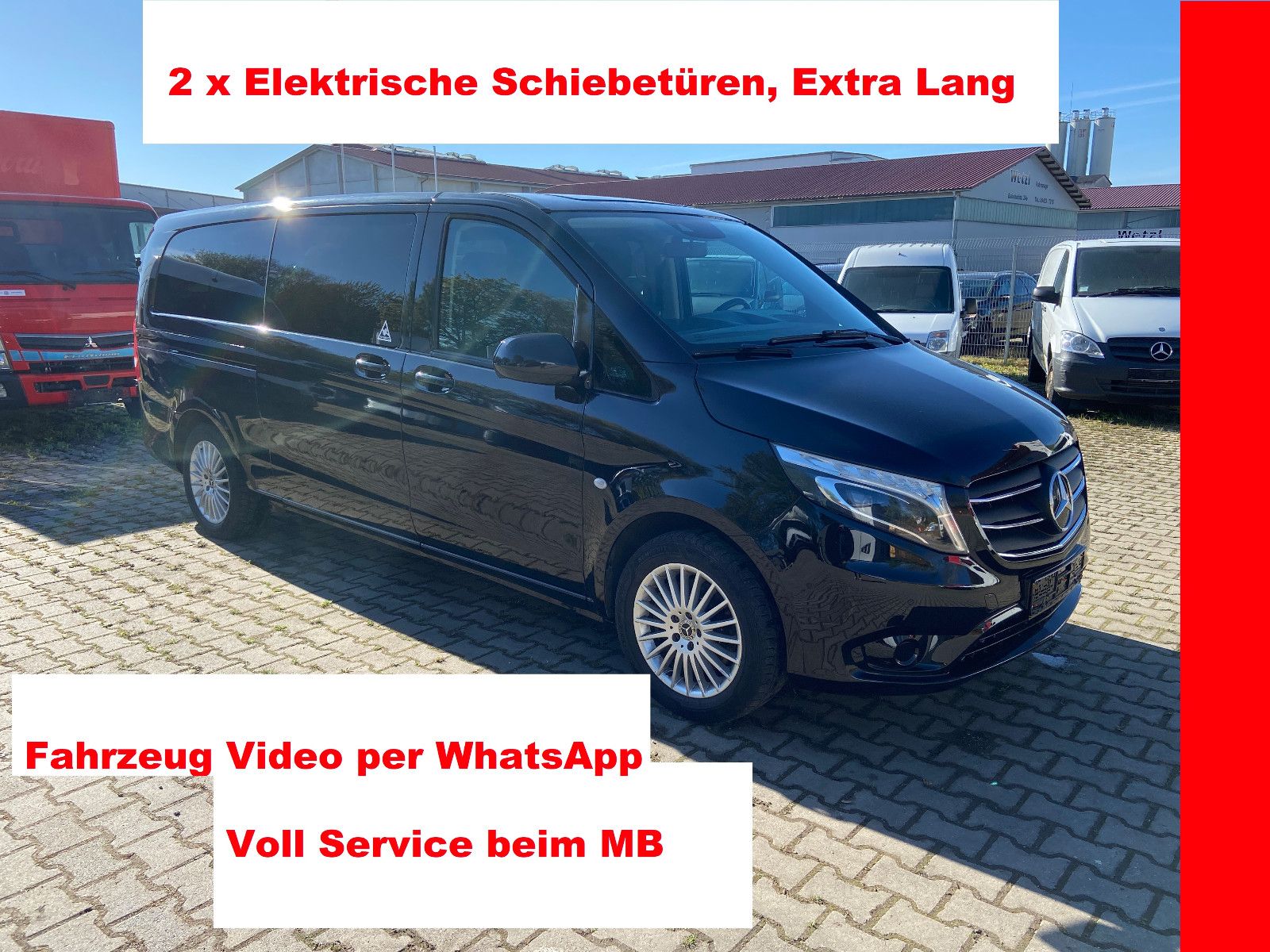 MERCEDES-BENZ Vito 119 Extralong,4x4,2xEl.Türen, voll Service