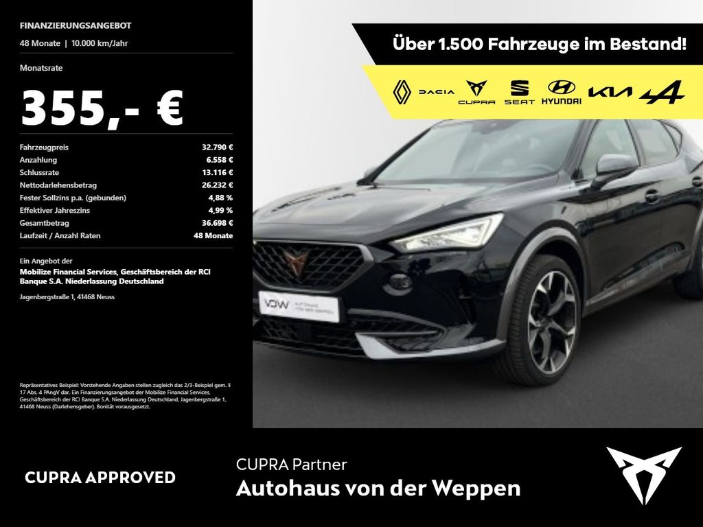 Formentor VZ TSI DSG 4Drive Navi Kamera SHZ