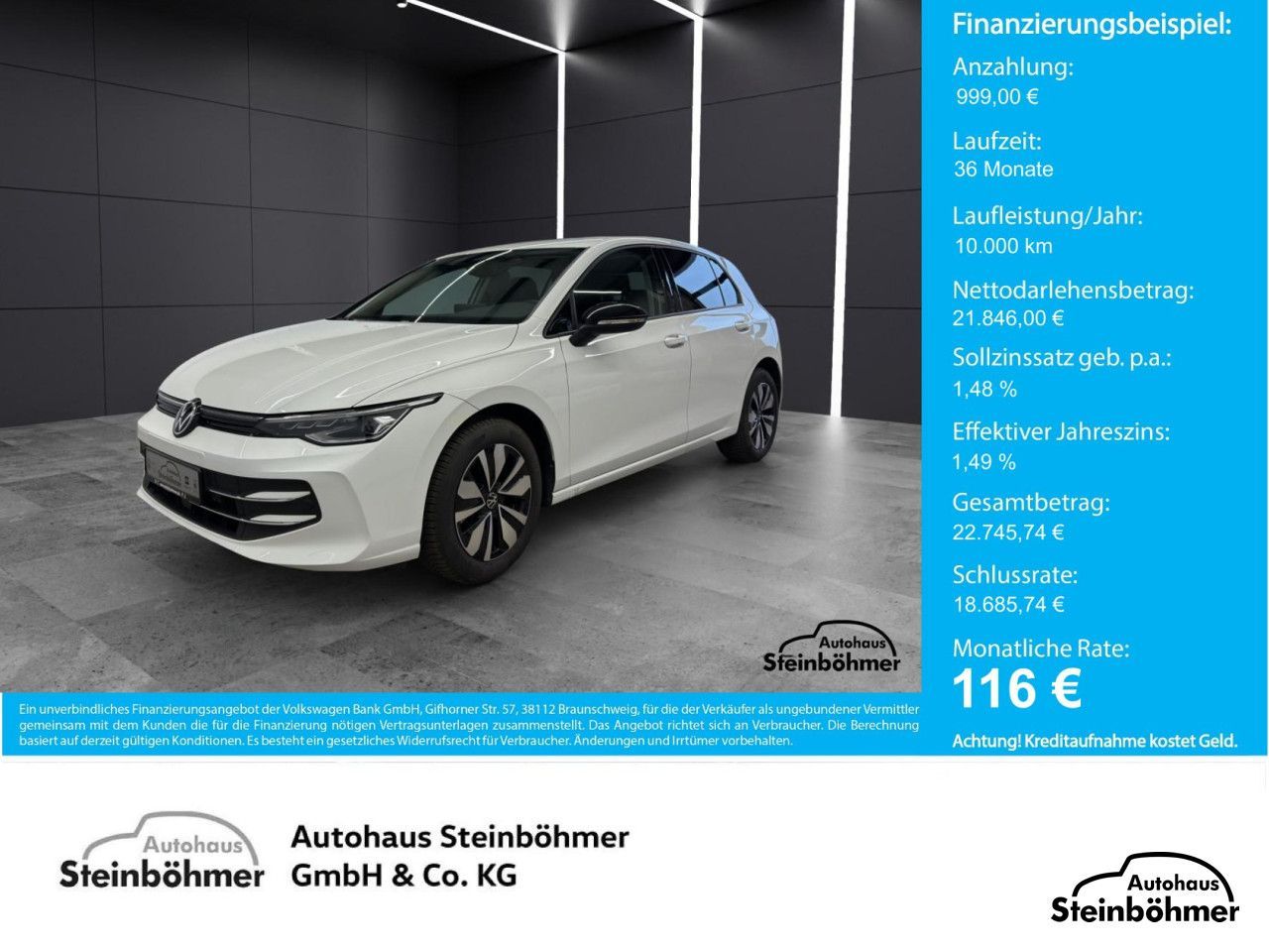 Volkswagen Golf Goal 1.5TSI LEDPlus NAV AHK ACC SHZ Navi