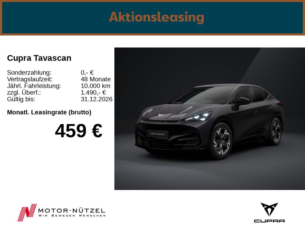 Cupra Tavascan 140 kW (190 PS) 58kWh