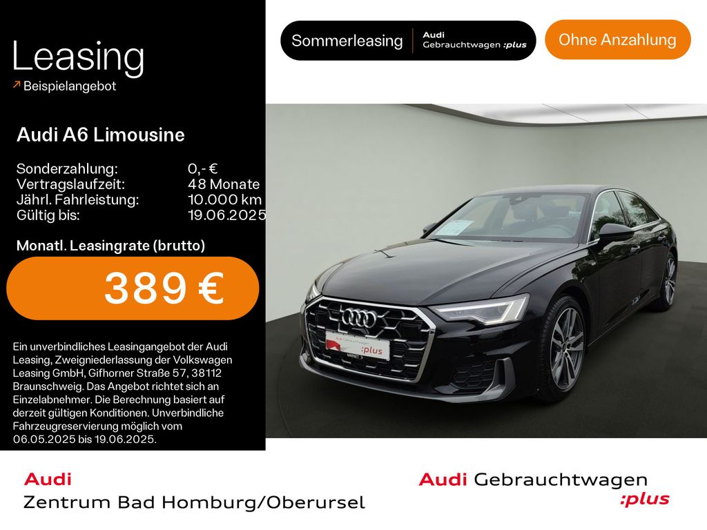 Audi A6 Limousine 45 TFSI quattro S line*Navi*Matrix*
