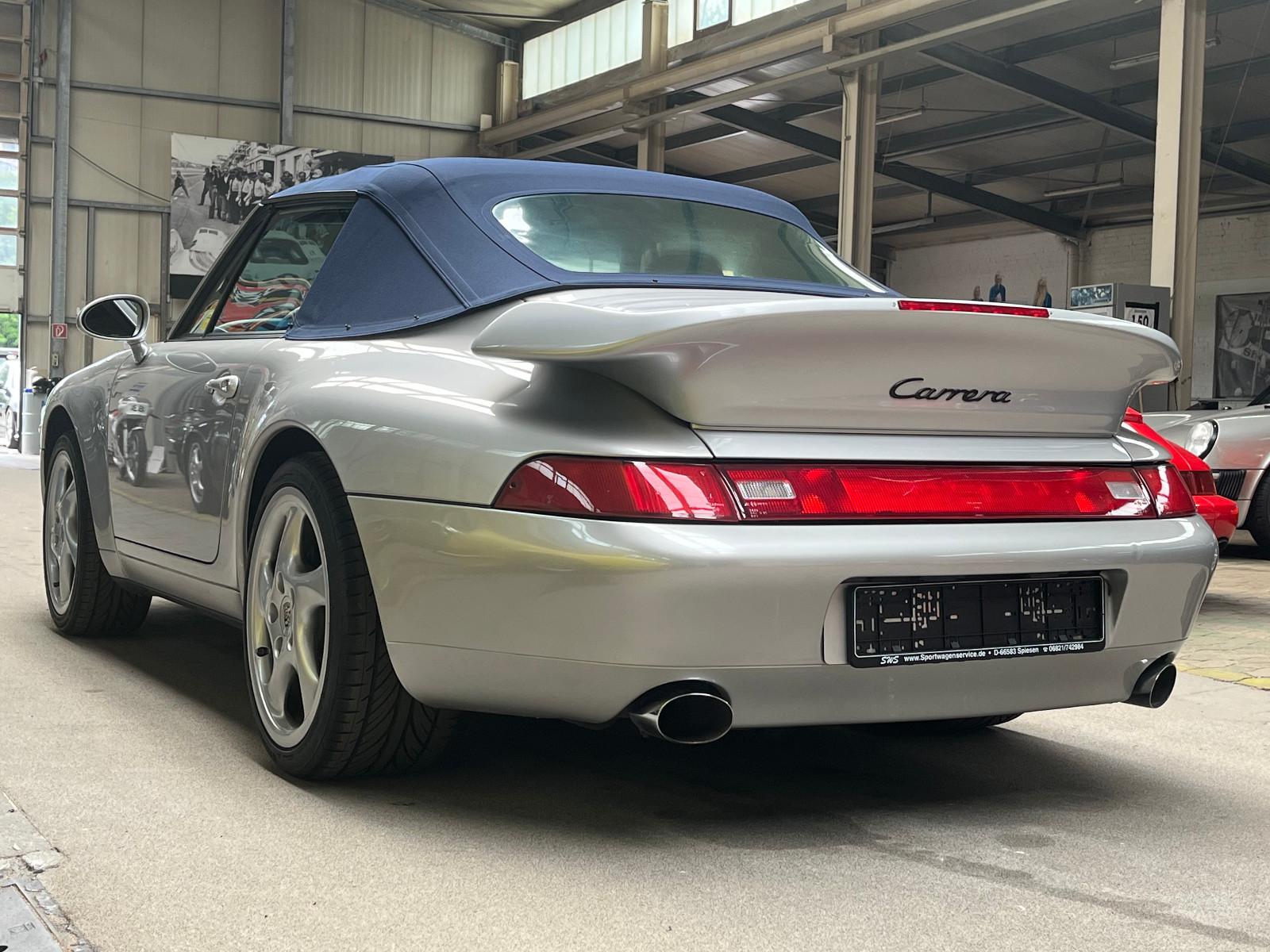 Porsche 993 Carrera 2 Cabrio Exklusiv mit Garantie