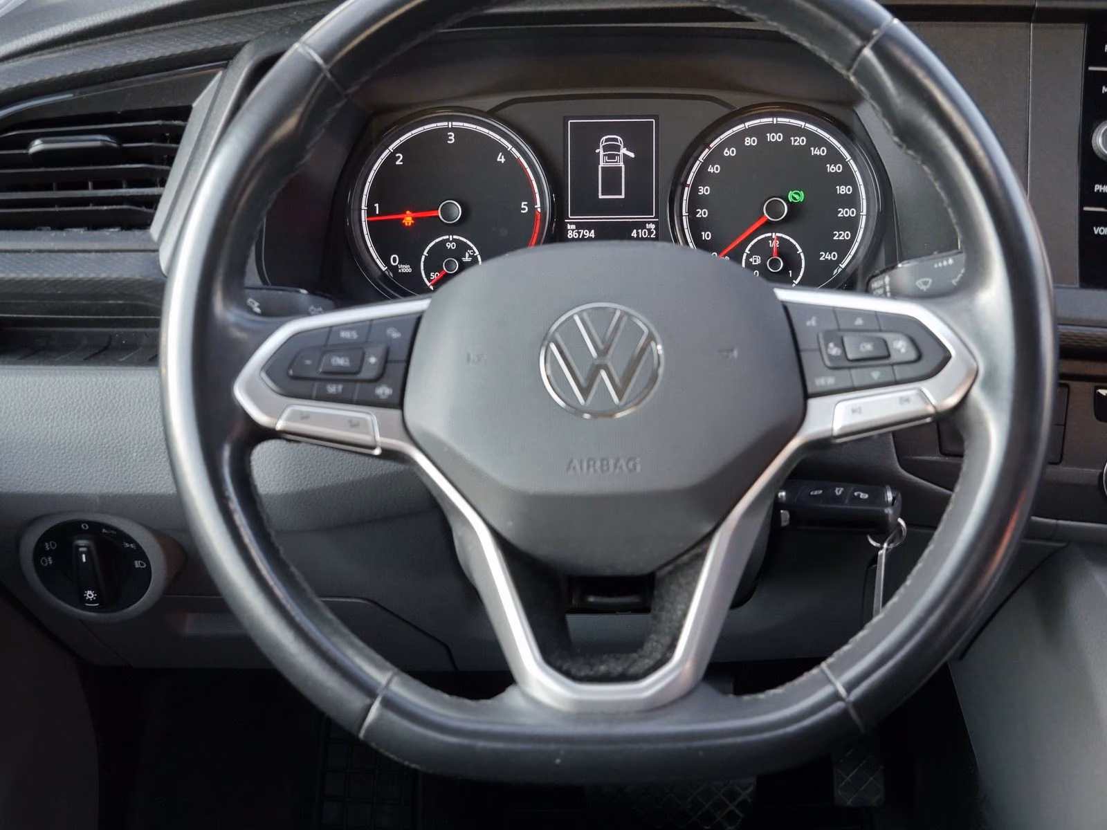 Volkswagen T6 Transporter T6.1 Pritsche Einzelkabine 2.0 TDI LR*AHK*LED*, миниатюра 9