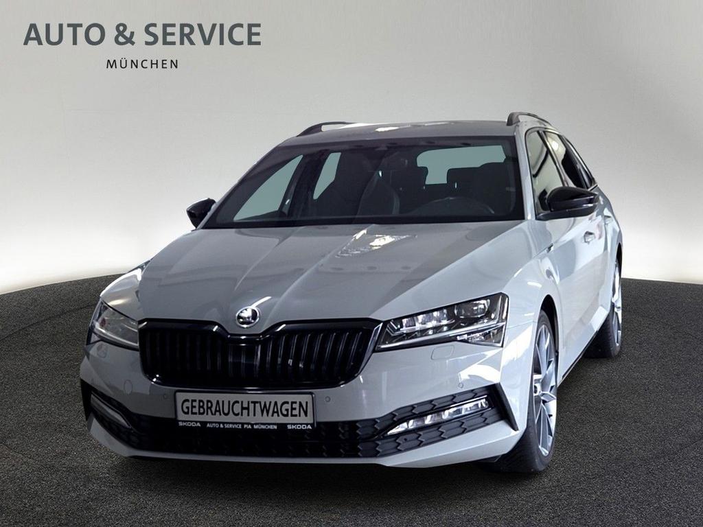 Skoda Superb 2023 г. Серый, пробег 46700 км