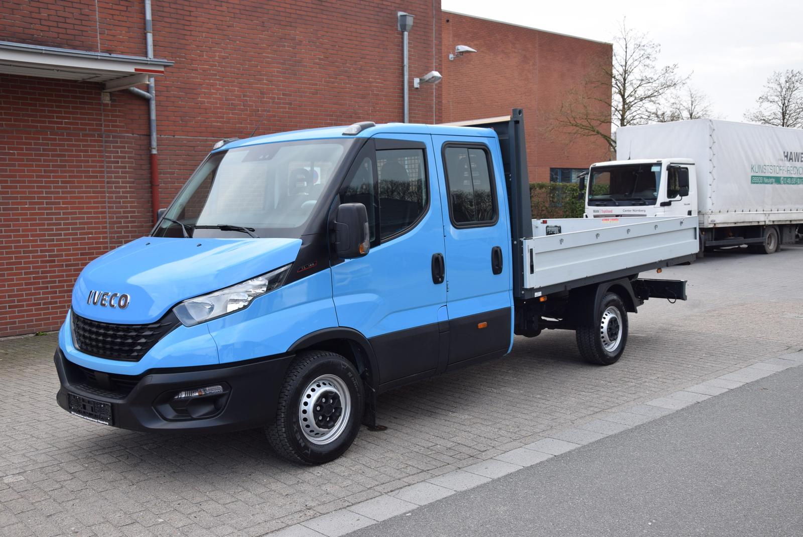 Iveco Daily 35S18 DOKA 7-Sitzer Pritsche Maxi AHK 3,5T