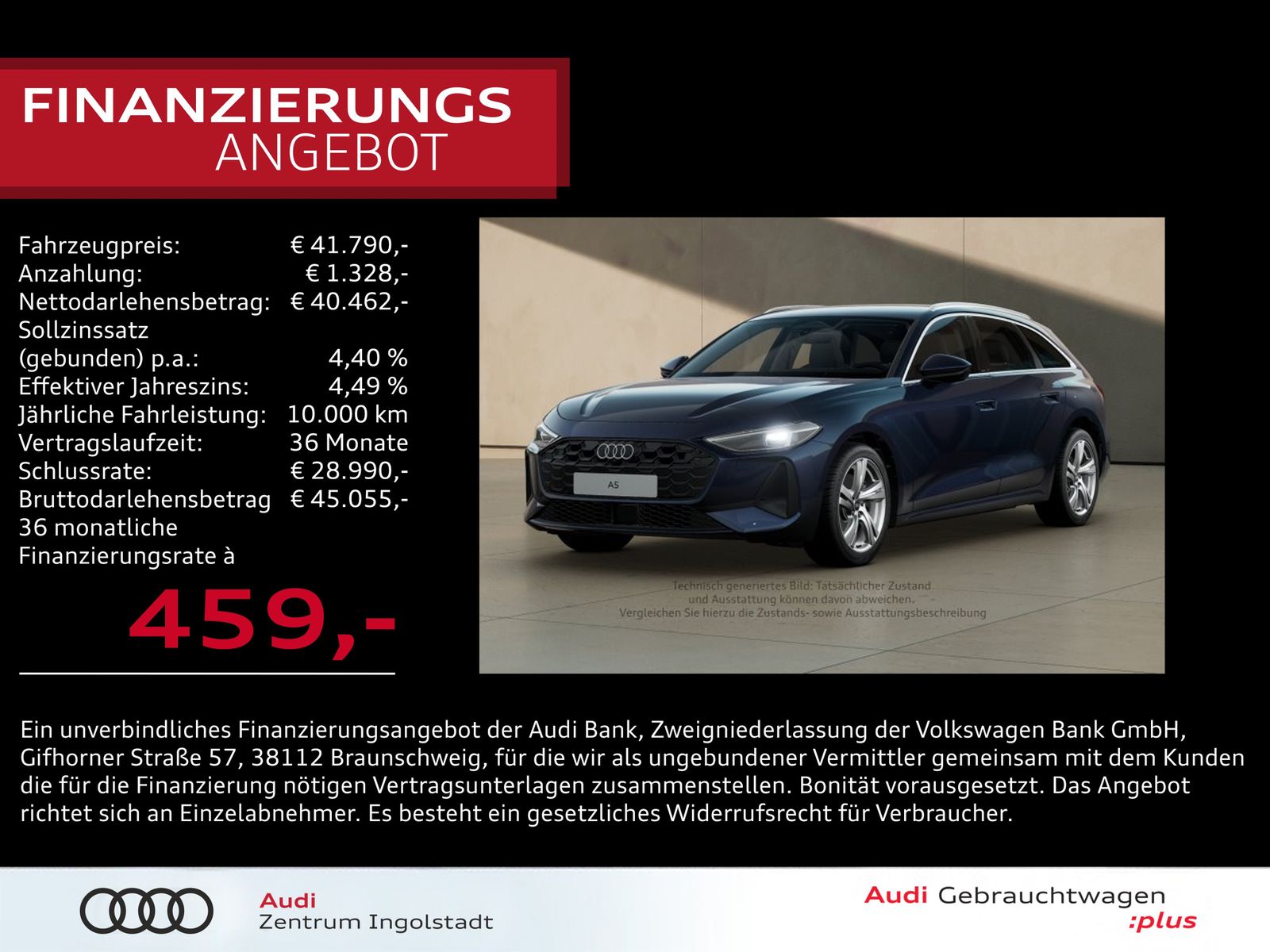 Audi A5 Avant TFSI NAVI 18" Leder KAM. LED
