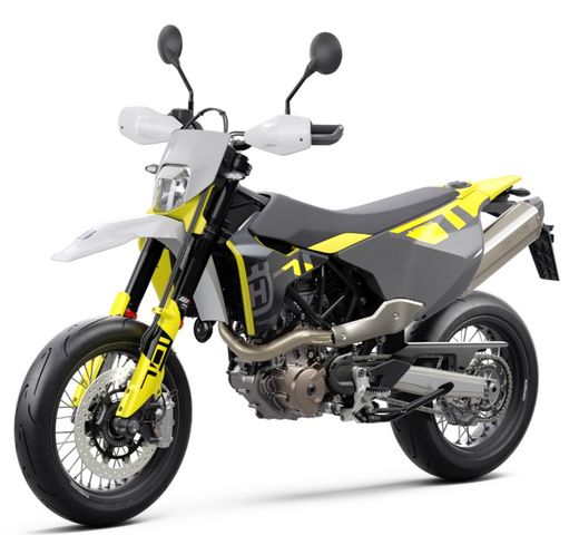 Husqvarna 701 Supermoto inkl. Remus in Silber 2024