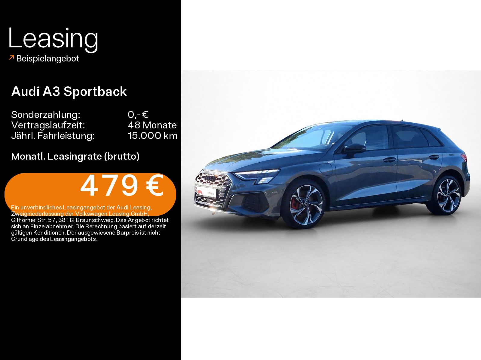 Audi A3 Sportback 45 TFSIe S line Matrix*RFK*ACC*VC+*