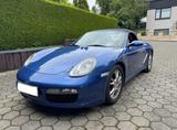 Porsche Boxster 2.7 - Top Zustand, TÜV/AU neu - Porsche Boxster mit Benzin-Antrieb: Blau, Cabrio