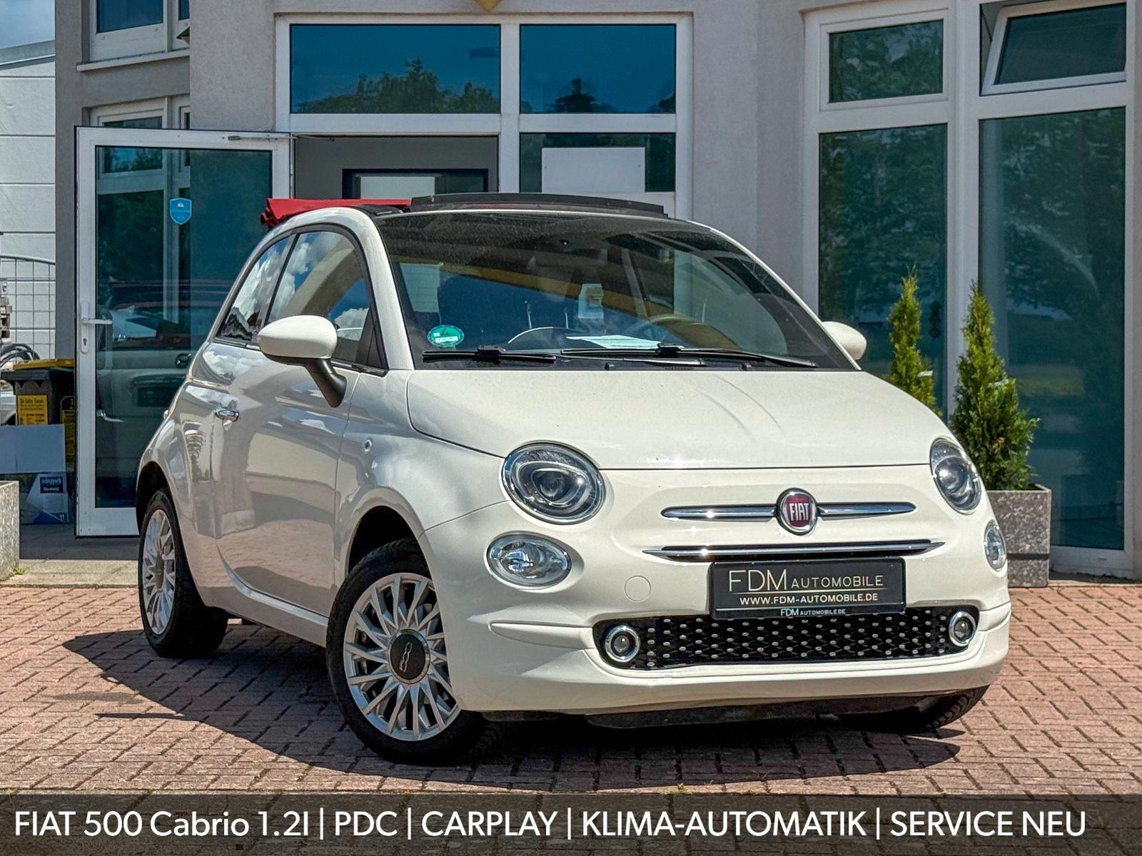 Fiat 500C PDC*CARPLAY*DIGITALTACHO*KLIMAAUTO