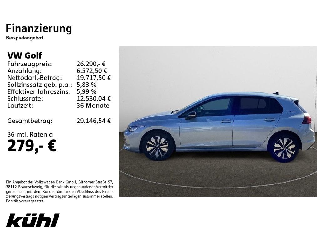 Volkswagen Golf VIII 1.5 eTSI DSG Goal Navi Kamera foto 2