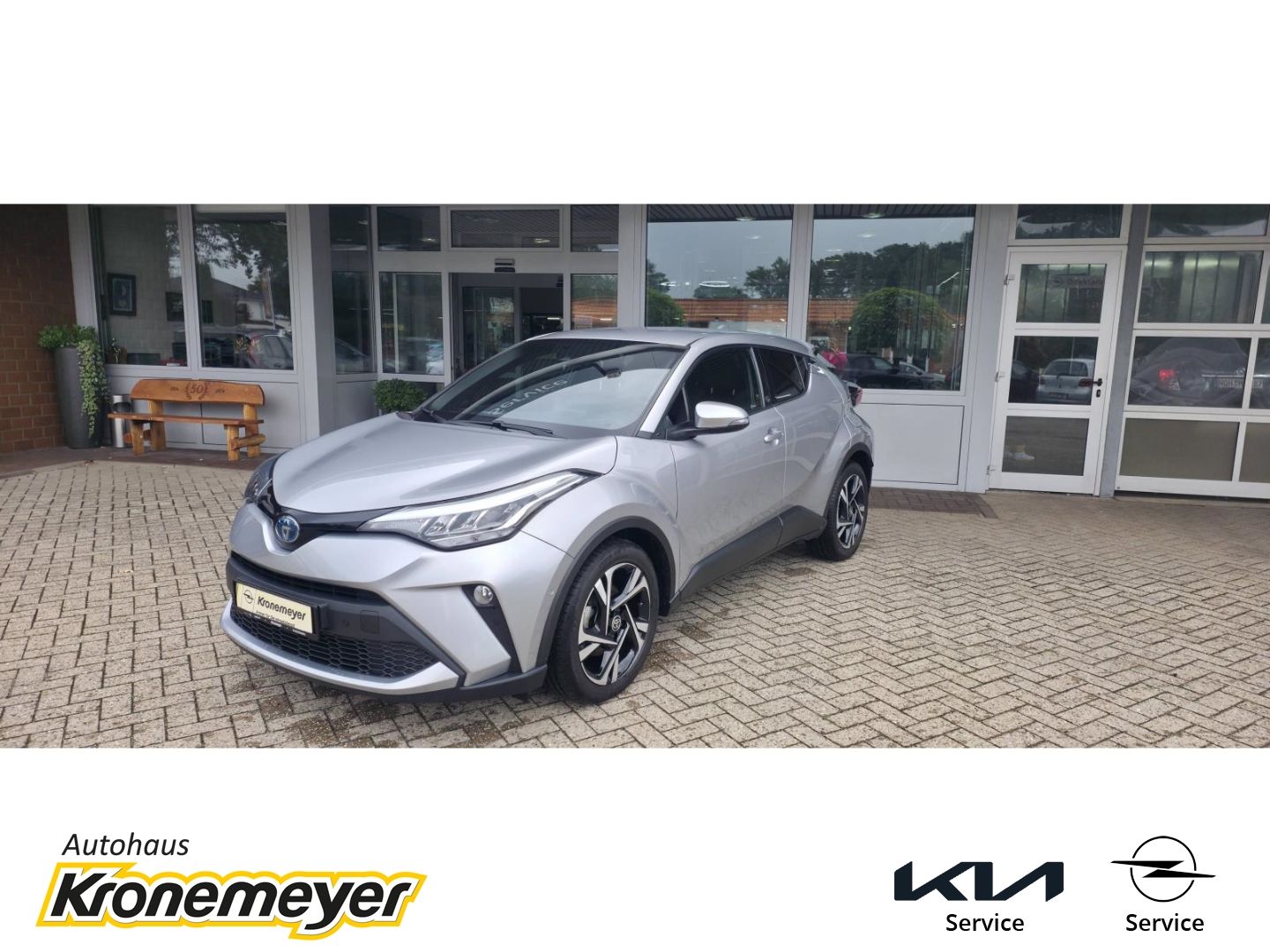 Toyota C-HR Hybrid Team D Navi LED Apple CarPlay Androi imagem 2