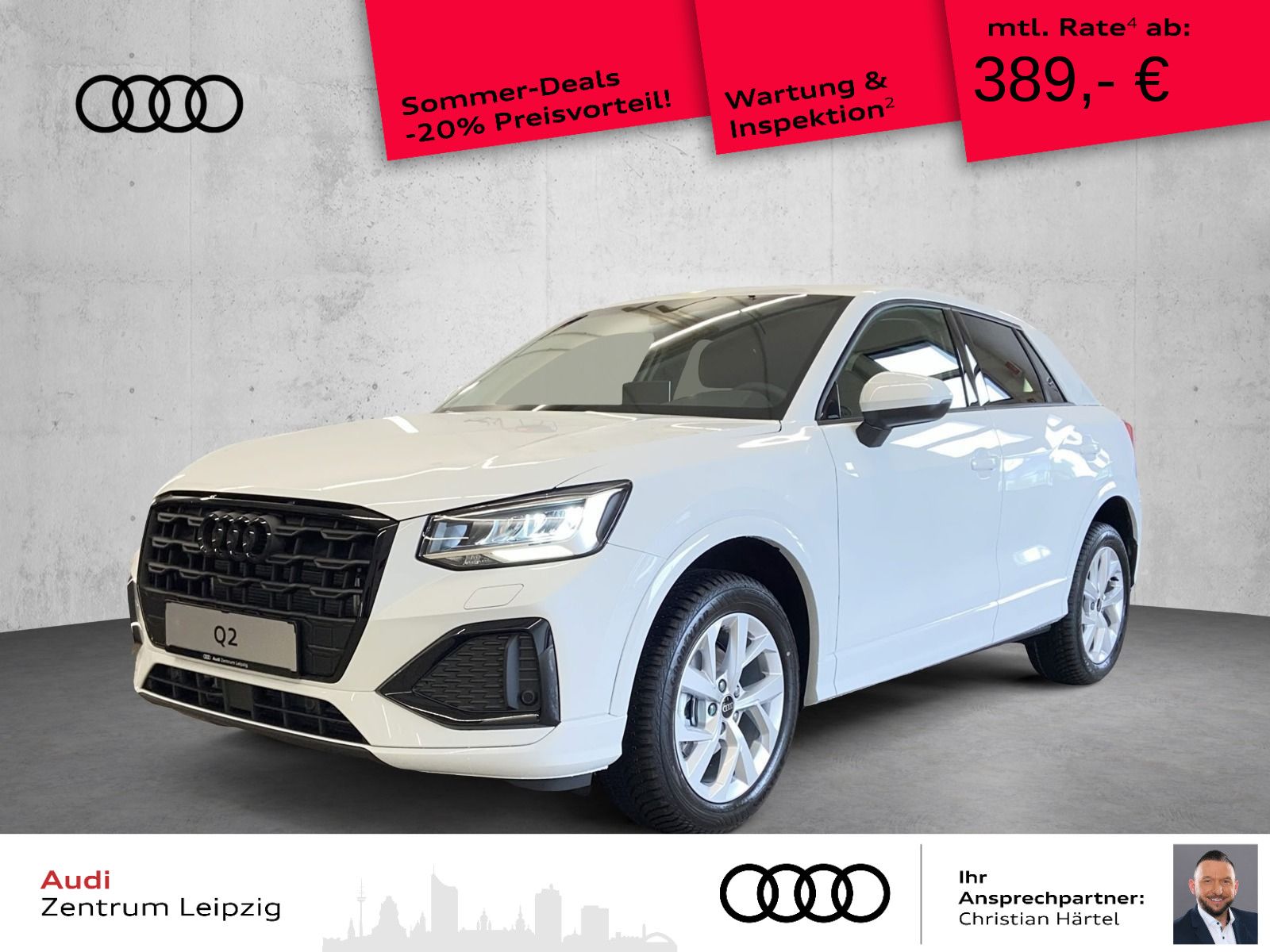 Audi Q2 advanced 35 TFSI Sitzhzg.*AHK*Navi*All-Season