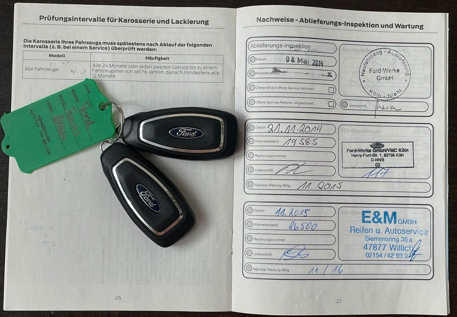 Fahrzeugabbildung Ford FOCUS TITANIUM 2.0 AUT. LEDER NAVI XENON AHK "18