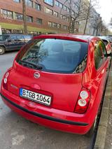Nissan Roter voll fahrtüchtiger Micra mit TÜV 09/2025 - gebrauchte Nissan Micra aus dem Jahr 2005