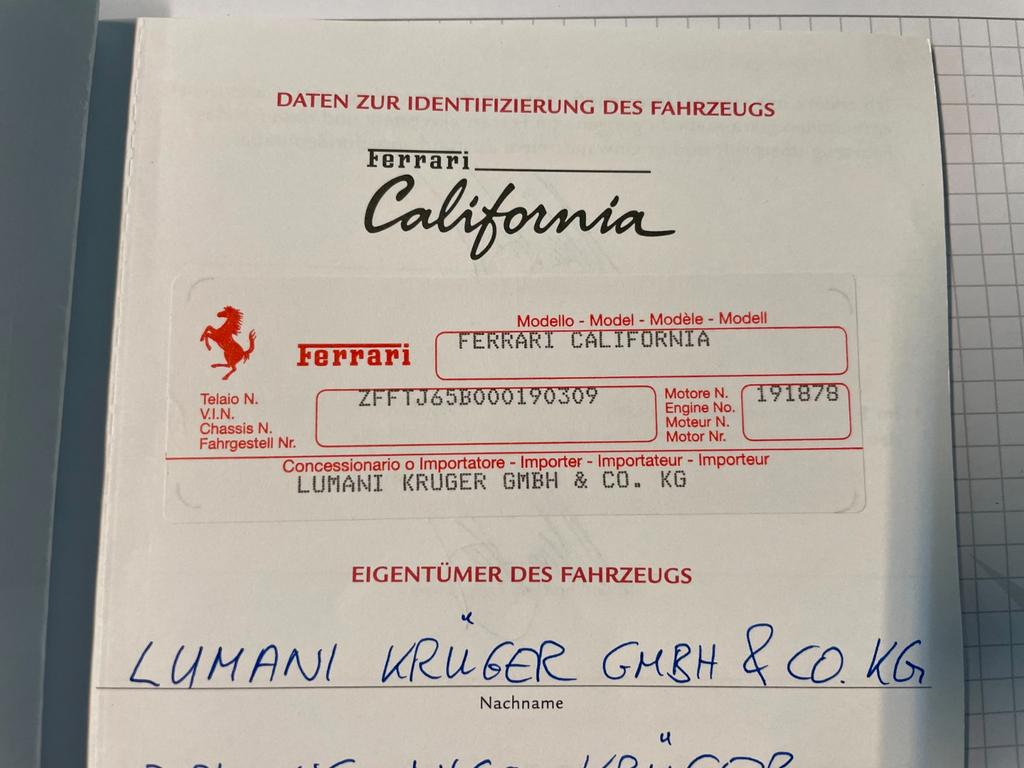 Ferrari California