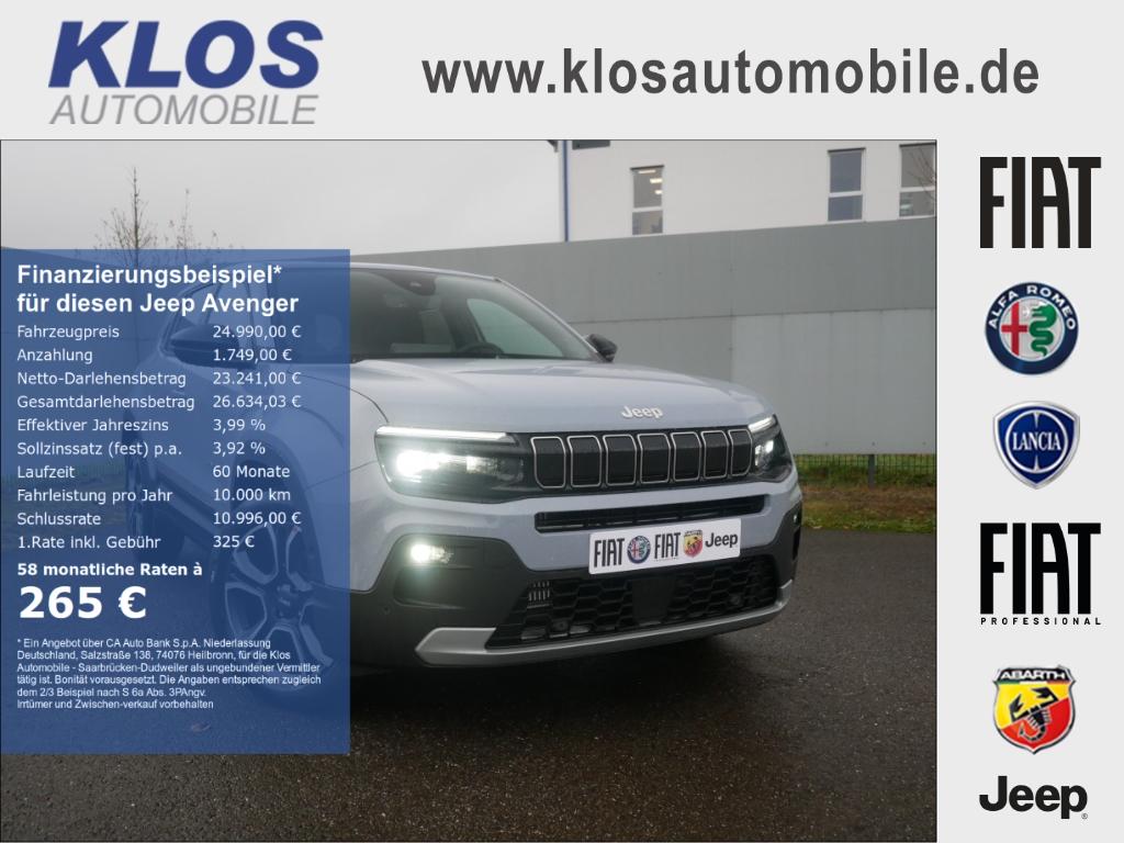 Jeep Avenger SUMMIT 1.2 T3 100 PS INFO KOMFORT