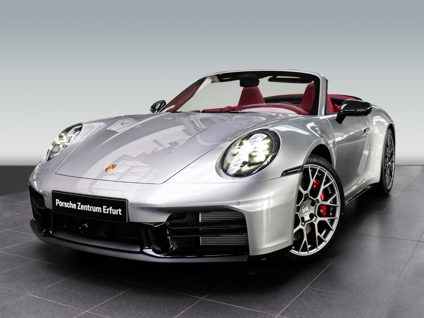 Porsche 911 992 4S Carrera GT-silber rot Lift/Sport Desi
