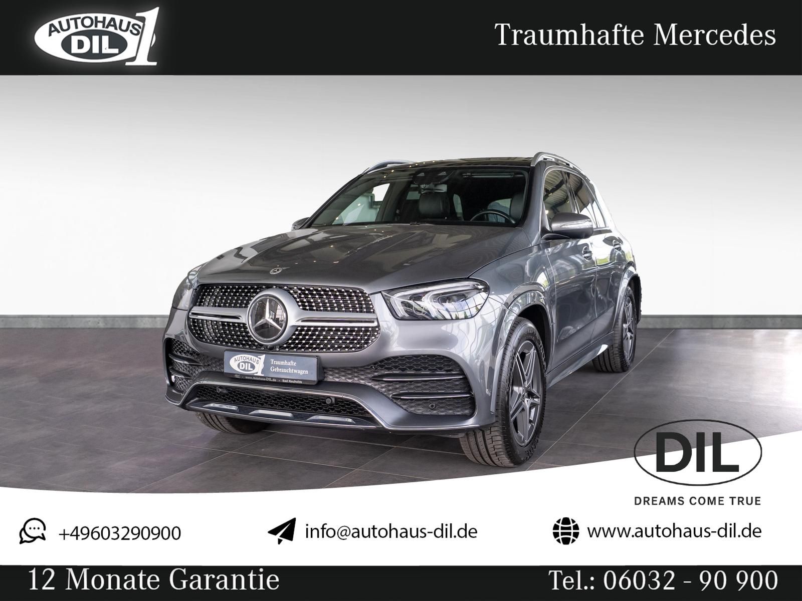 MERCEDES-BENZ GLE 350 de 4M *AMG*PANO*AHK*360°-K*AIRMATIC*1.HD