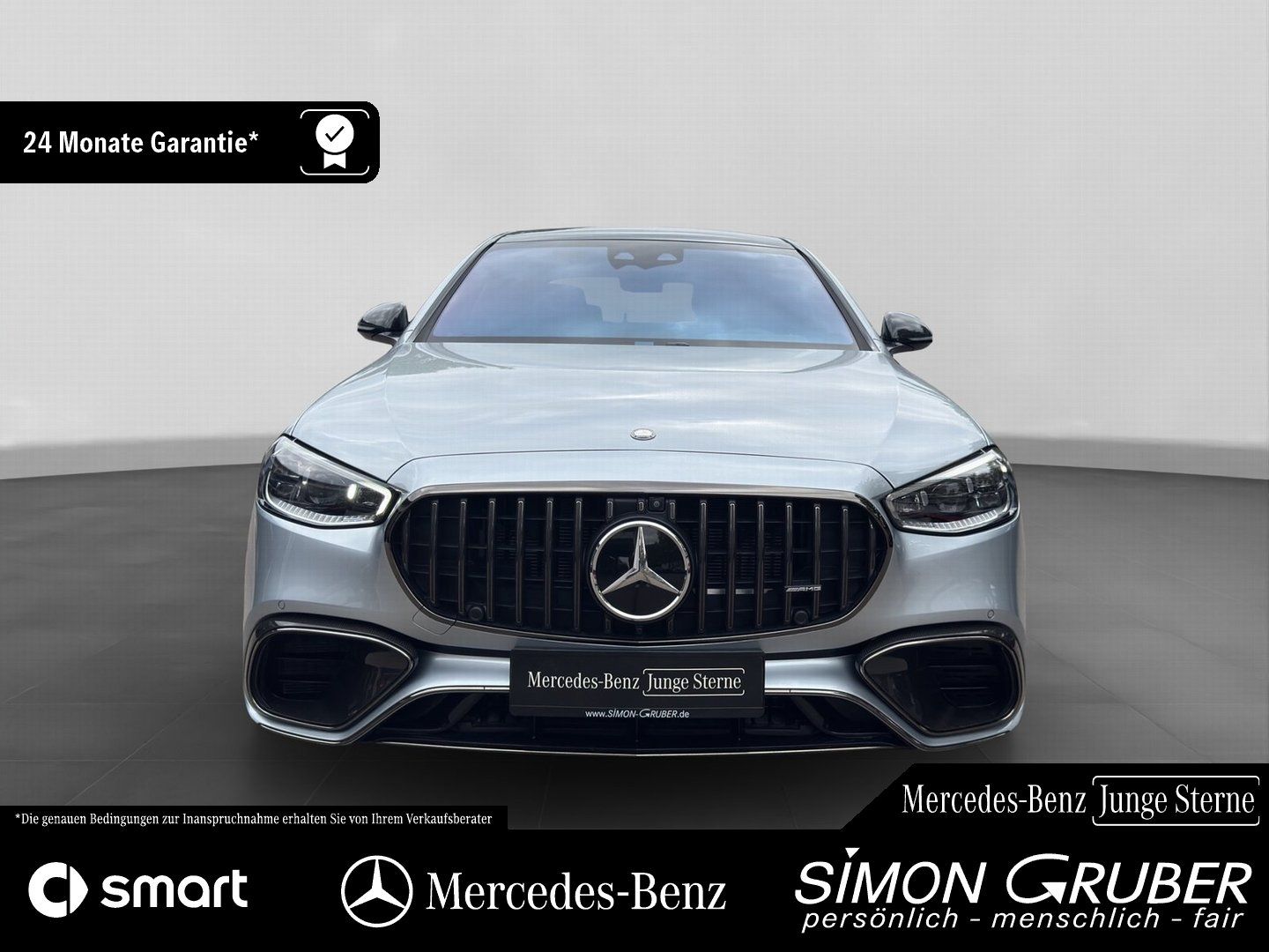 Fahrzeugabbildung Mercedes-Benz S 63 e Perfo L Chauffeur Carbon Burm4D Fondent.