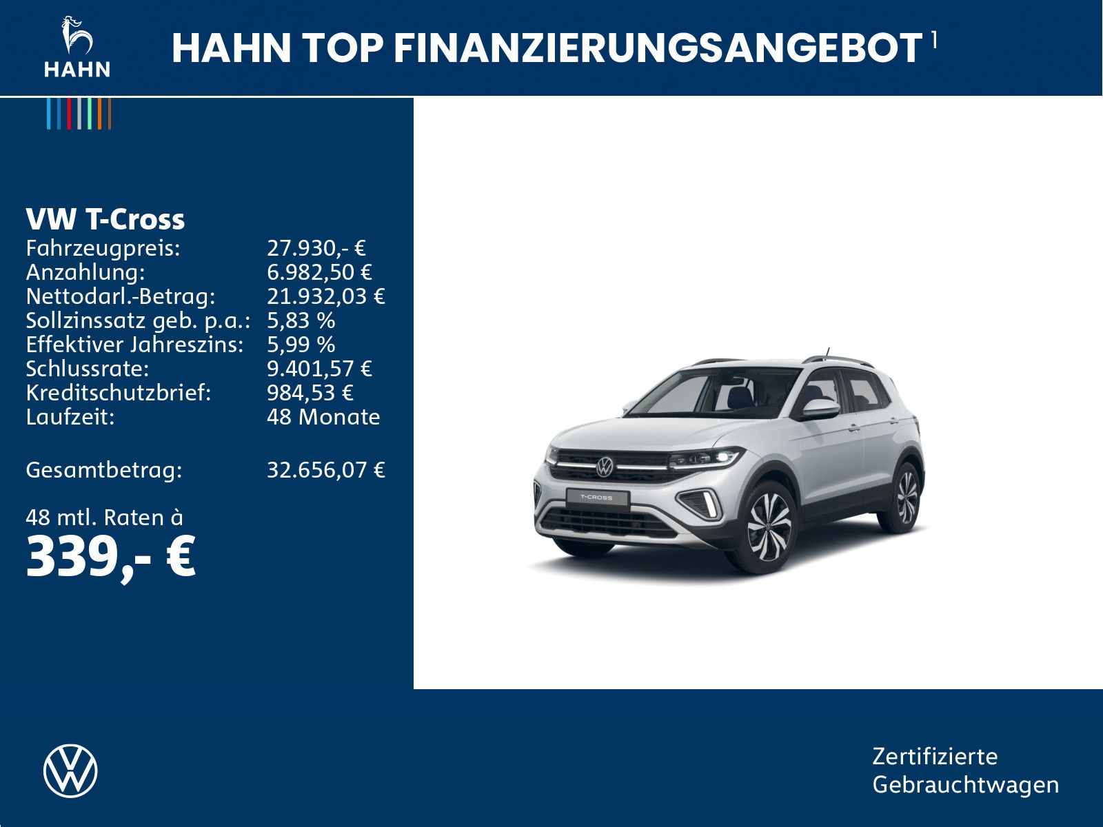 Volkswagen T-Cross 1.5TSI DSG Style Matrix Navi AHK CAM APP foto 2