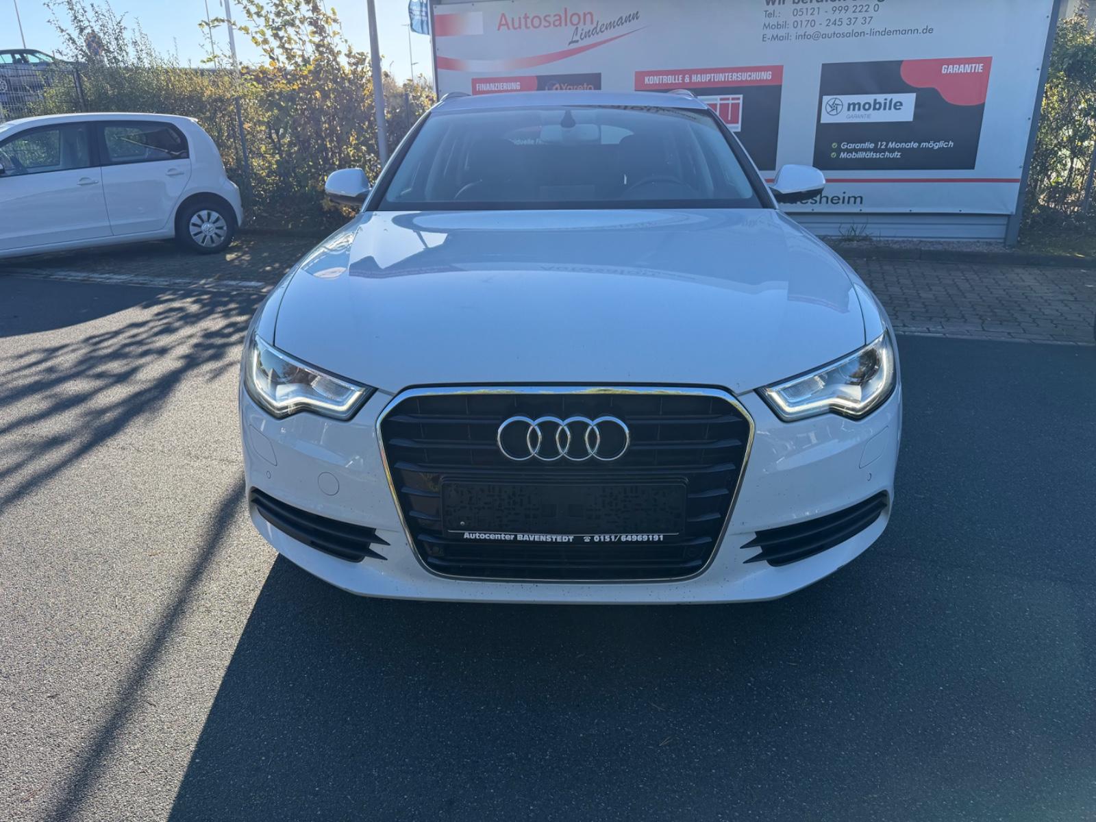 Audi A6 2014 — rear view