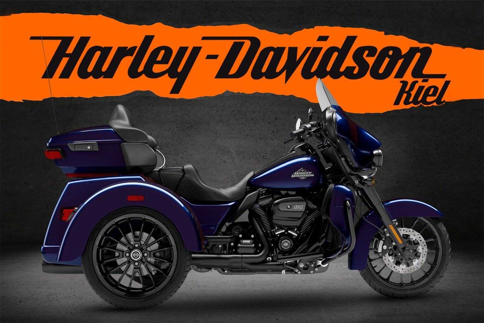 Fahrzeugabbildung Harley-Davidson TRI GLIDE ULTRA TRIKE 114 MY25 FLHTCUTG Kurzfr.