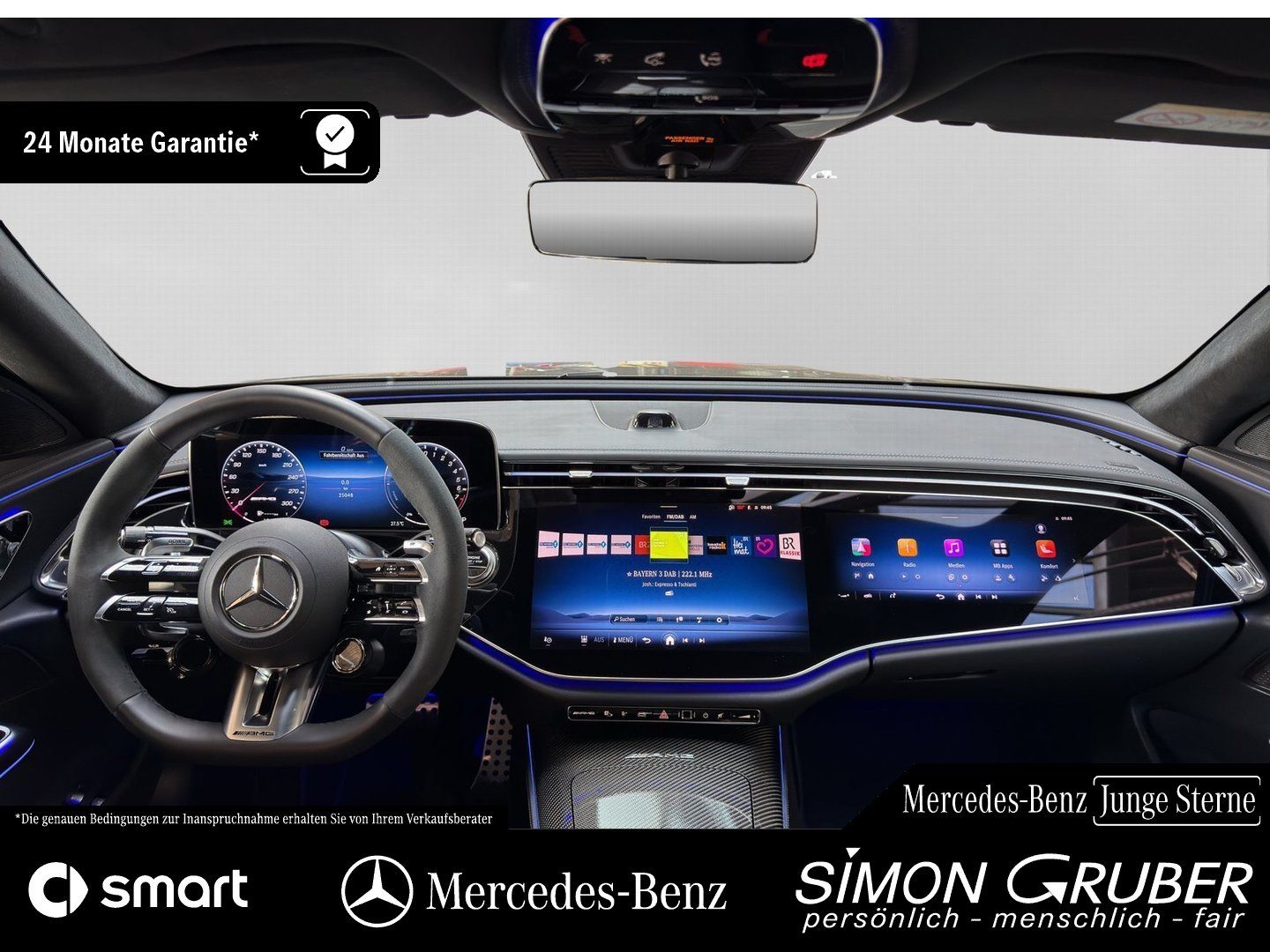 Fahrzeugabbildung Mercedes-Benz E 53 4M Hybrid AMG Pano Superscreen Carbon Drive