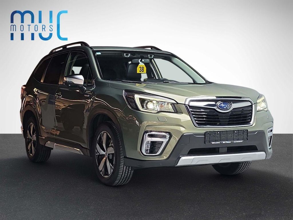 Subaru Forester Platinum in Jasper Green Allrad imagem 3