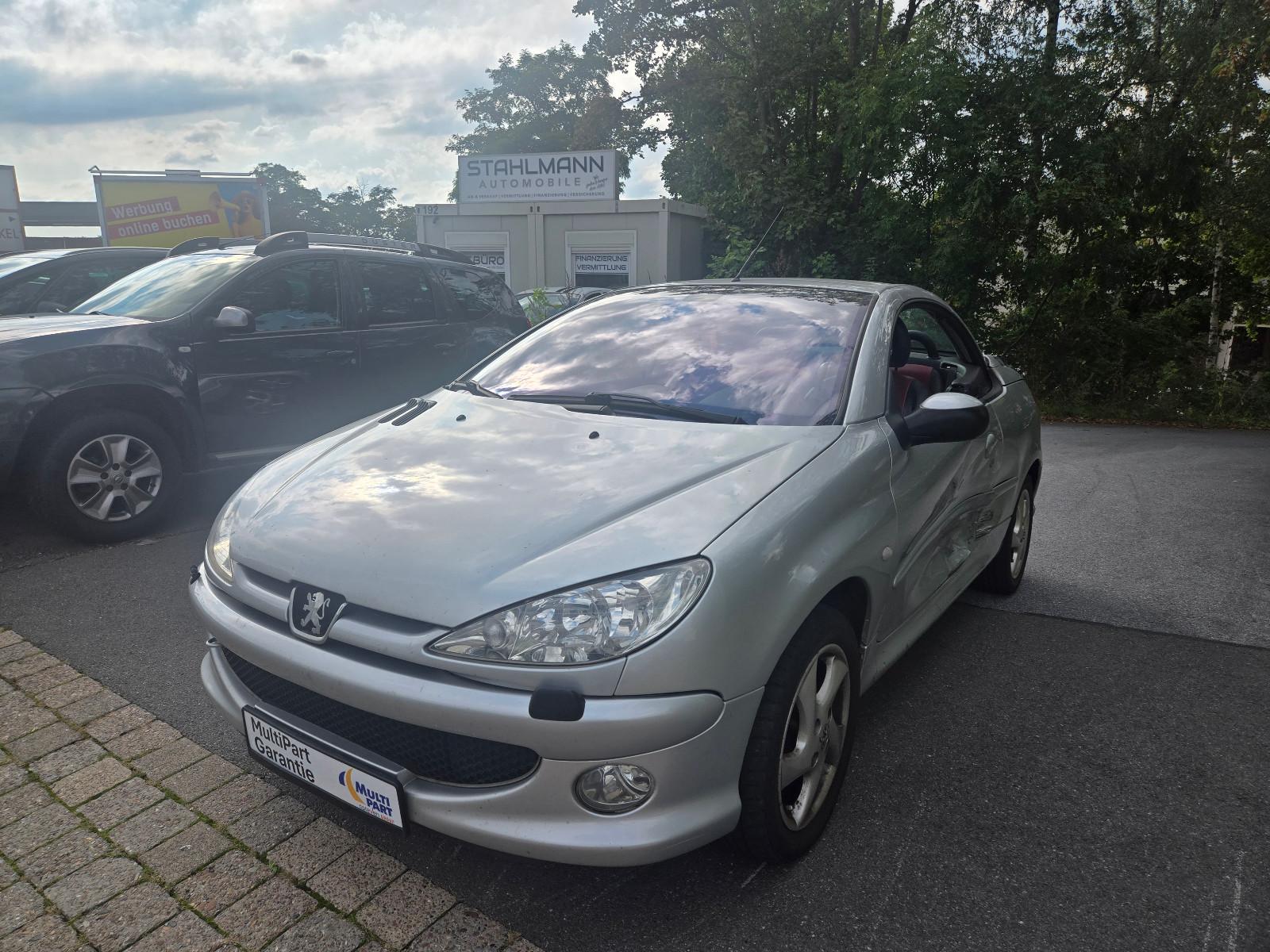 Peugeot 206 Cabriolet CC Platinum Leder SHZ Klima