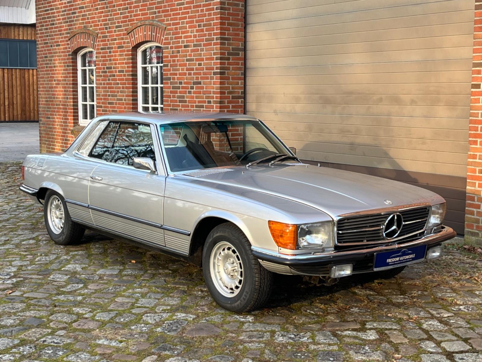 Mercedes-Benz 350SLC 107er Coupe, V8, Leder, SD, 2. Hand