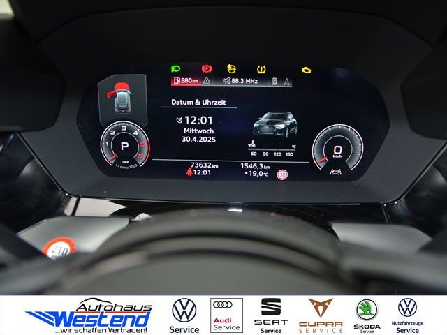 Fahrzeugabbildung Audi A3 Sportback S line 2.0l TDI 85kW S tr. Matrix N