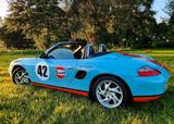 Porsche Boxster 986, Gulf-Design, AT-Motor 4000km