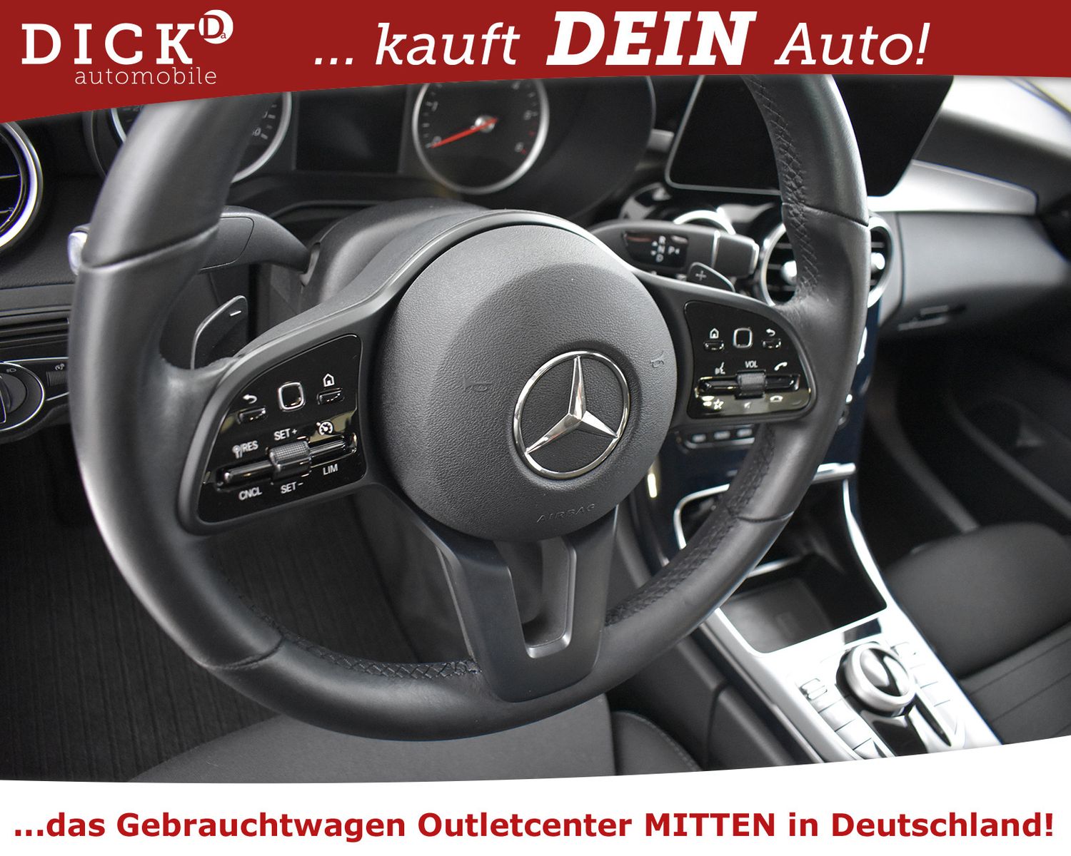 MERCEDES-BENZ C 200d 9G >NAVI+LED+SHZ+MFL+TEMP+DAB+PARKASS+LM - Image 15