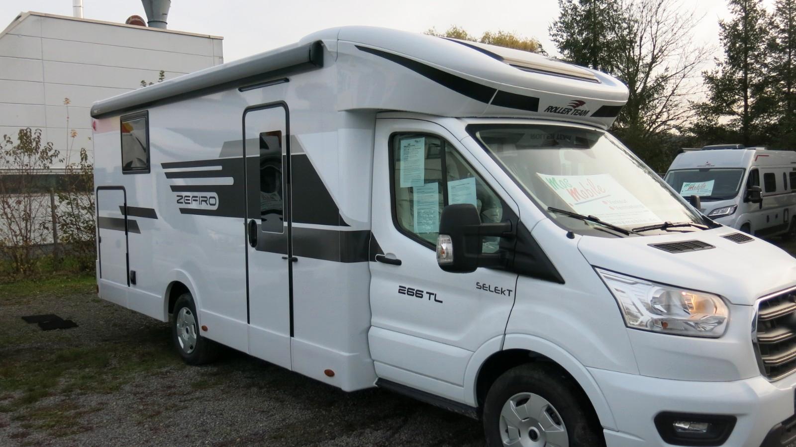 Roller Team Zefiro 266TL MR25/26 Qeens/Hubbett Raumbad Garag