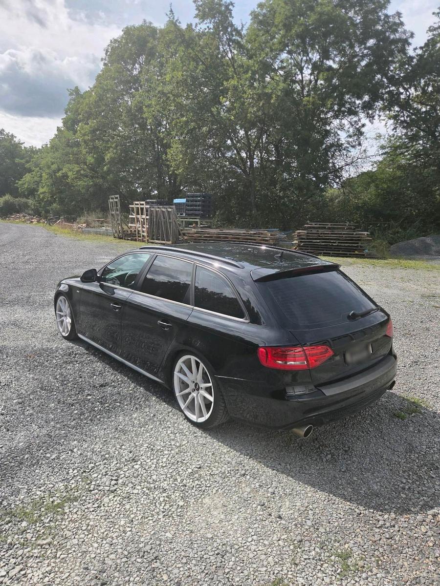 Audi A4 2008 — rear view