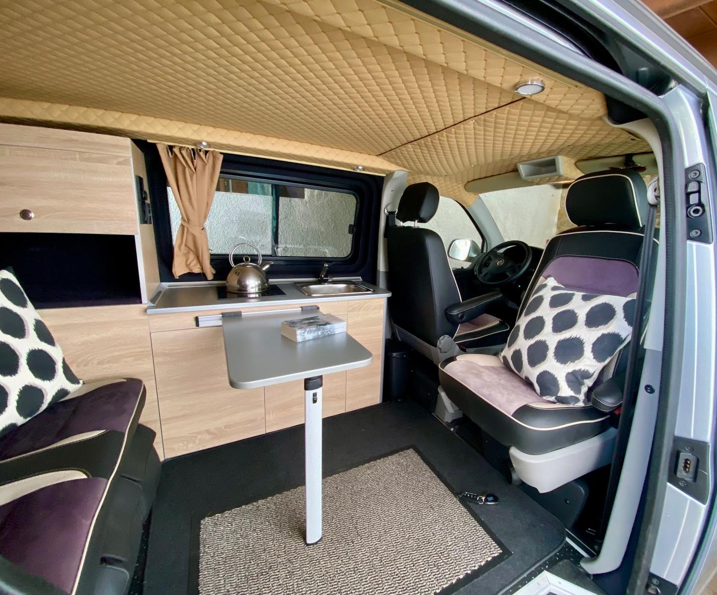 Volkswagen VW T5 Camper, Aufstelldach, Standheizung, AHK