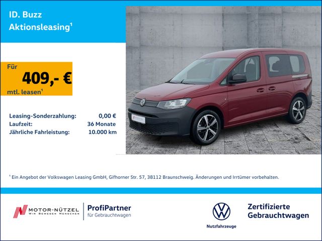 Volkswagen Caddy 1.5 TSI DSG NAV+SHZ+RFK+MFL+DAB+STDHZG+17"