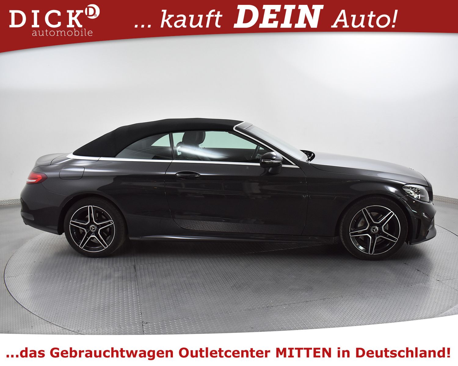 MERCEDES-BENZ C 220d Cabrio AMG Line COMAND+LED+MEMO+BURM+KAM+ - Image 2
