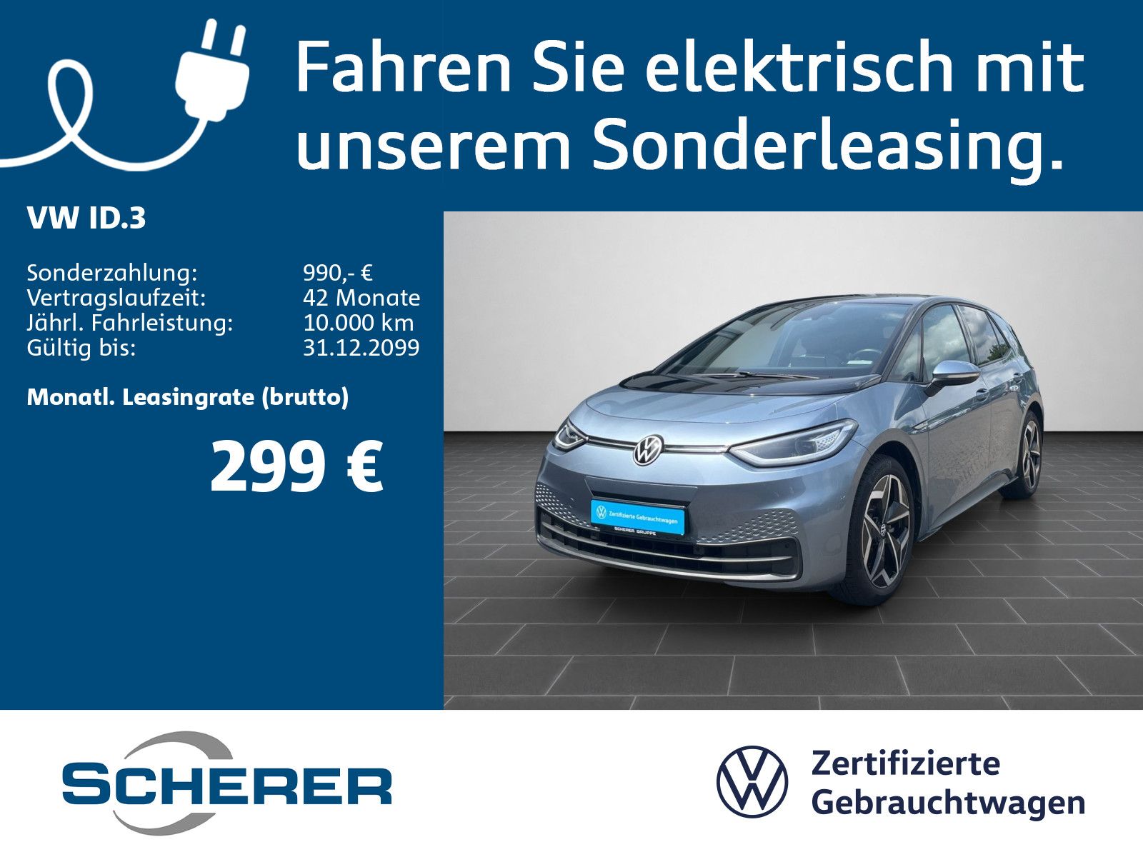Volkswagen ID.3 Pro Performance MATRIX KAMERA APP-CONNECT