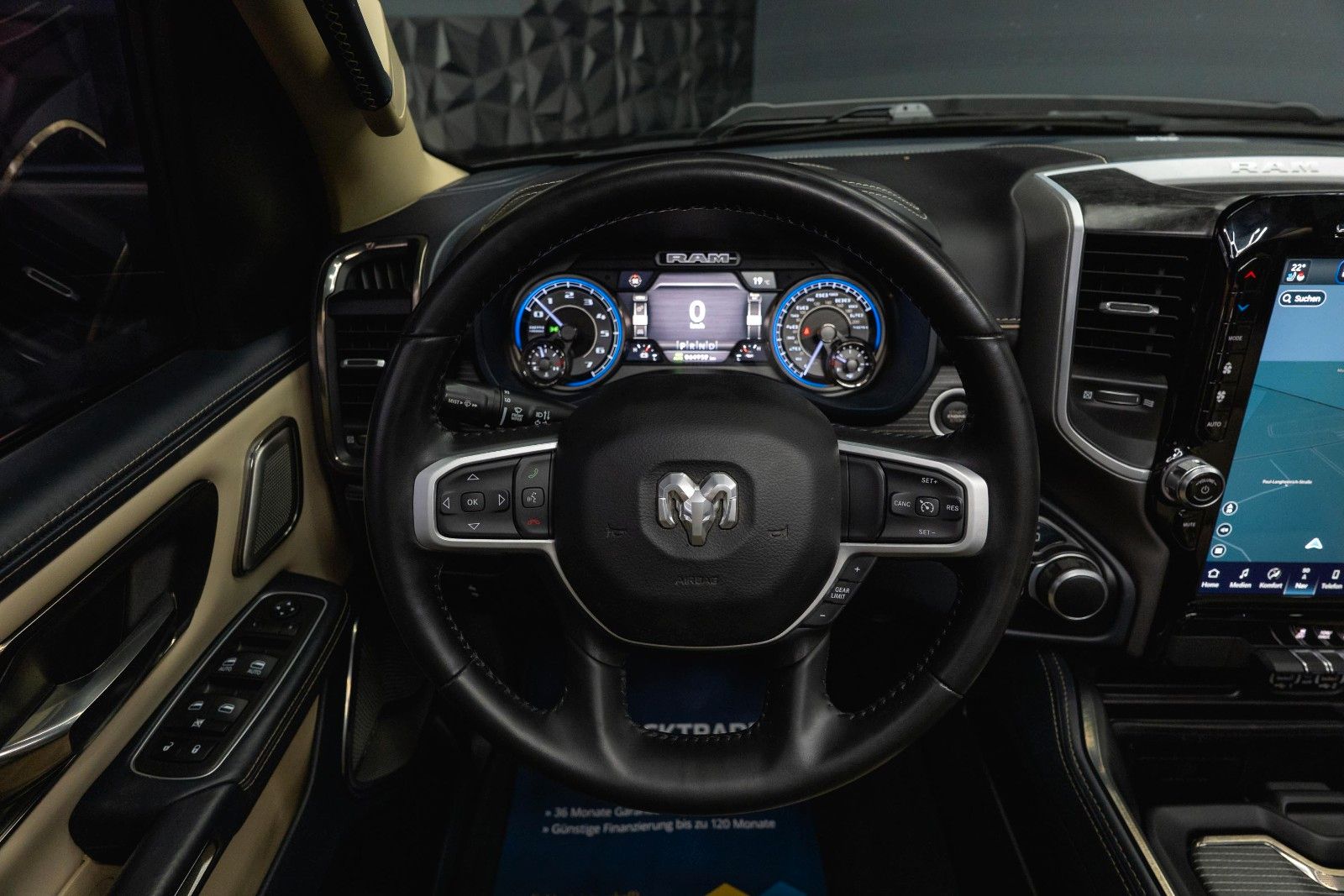 Fahrzeugabbildung Dodge RAM 5.7 V8 HEMI 4x4 OFFROAD Night Limited 19%