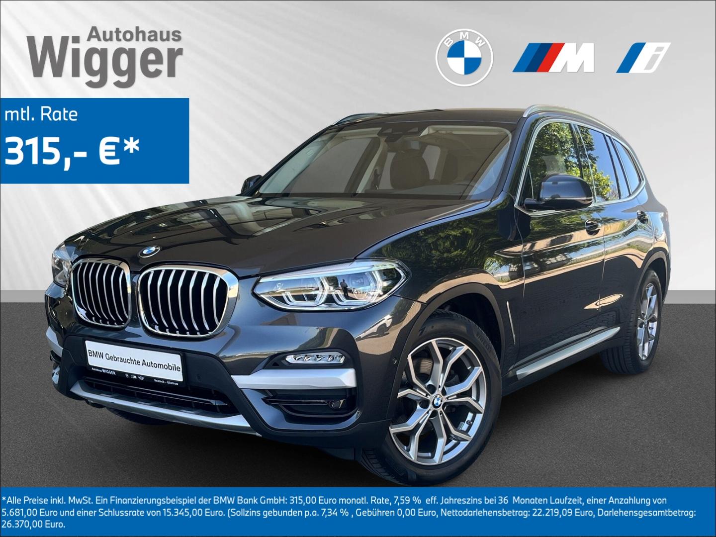 BMW X3 xDrive 20d xLine/AHK/Navi/Leder/HarmanKardon