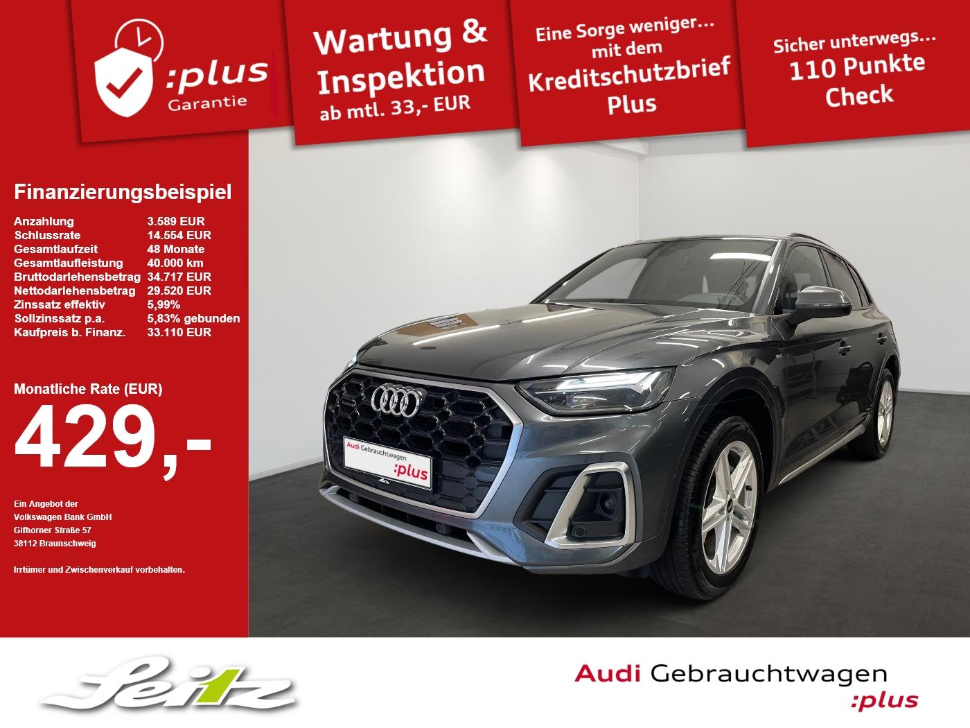 Audi Q5 50 TFSI e quattro S line *AHK*KAMERA*NAVI*